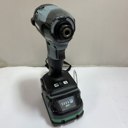  HiKOKI ハイコーキ コードレスインパクトドライバ　【特別限定色】　充電器・充電池2個・ケース付  WH36DD アイスグレー