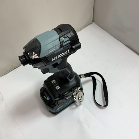  HiKOKI ハイコーキ コードレスインパクトドライバ　【特別限定色】　充電器・充電池2個・ケース付  WH36DD アイスグレー