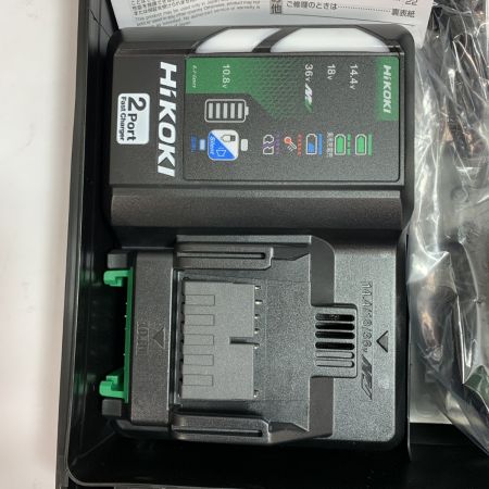  HiKOKI ハイコーキ コードレスインパクトドライバ　【特別限定色】　充電器・充電池2個・ケース付  WH36DD アイスグレー