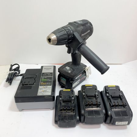  Panasonic パナソニック 充電振動ドリル&ドライバー　バッテリー4個、充電器付 EZ79A3 ブラック