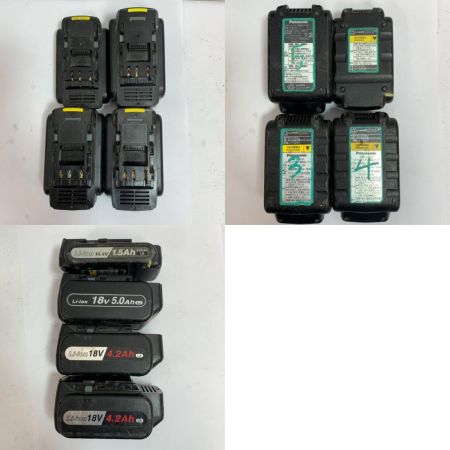  Panasonic パナソニック 充電振動ドリル&ドライバー　バッテリー4個、充電器付 EZ79A3 ブラック