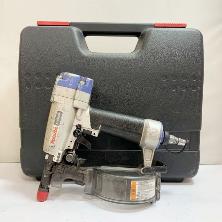  MAKITA マキタ ポケットエア釘打　常圧　ケース付 AN303P シルバー×ブルー x ブルー系