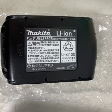  MAKITA マキタ 100mm 充電式ディスクグラインダ　充電器・充電池2個・ケース付 18v 2024.11製造 GA404DRGXN