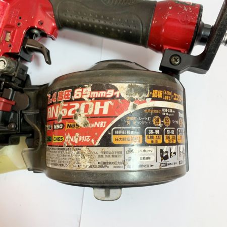  MAKITA マキタ 65ｍｍ　高圧エア釘打　　ケース付 AN620H レッド