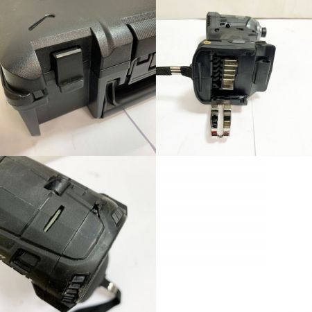  HiKOKI ハイコーキ 充電式インパクトドライバ　充電器・充電池1個・ケース付  WH18DC ブラック