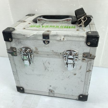  山真 グリーンレーザー墨出し器（受光器・ケース付属）校正歴不明 GLZ-4+ ゴールドカーボン