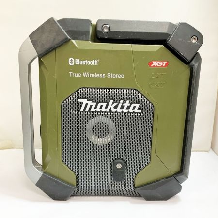  MAKITA マキタ バッテリー式ラジオ  アダプター付　キズあり　コードレス式/コード式 MR005G オリーブ