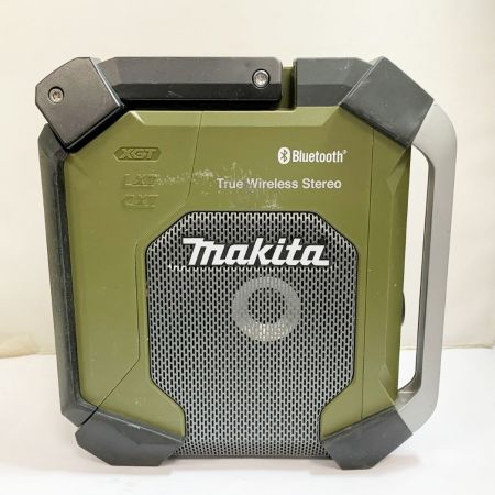  MAKITA マキタ バッテリー式ラジオ  アダプター付　キズあり　コードレス式/コード式 MR005G オリーブ