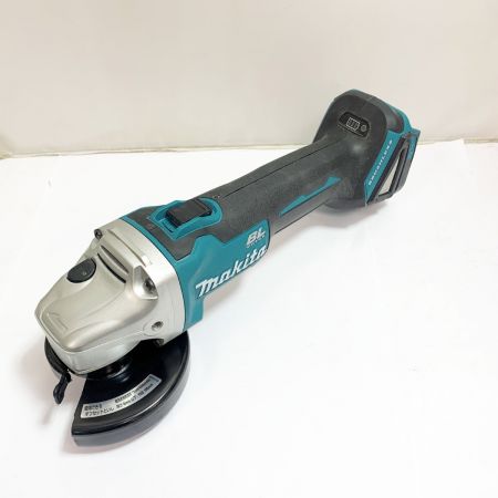  MAKITA マキタ 100ｍｍ　充電式ディスクグラインダ　本体のみ　2024.5製造 GA404DN ブルー