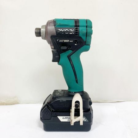  RYOBI リョービ 充電式インパクトドライバ　充電池一個付き　18Ｖ BID-182