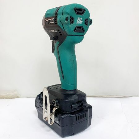  RYOBI リョービ 充電式インパクトドライバ　充電池一個付き　18Ｖ BID-182