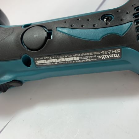  MAKITA マキタ 18V　100mm 充電式ディスクグラインダ　充電器・充電池1個・ケース付  GA402DRG