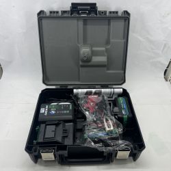 〇〇 HiKOKI ハイコーキ インパクトドライバ 未使用品 充電器・充電池2個・ケース付 36v WH36DD レッド Sランク