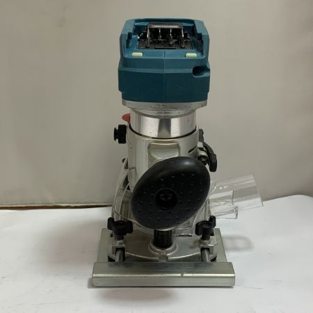  MAKITA マキタ 充電式トリマ　本体のみ　18V　別パーツあり RT001G ブルー