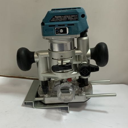  MAKITA マキタ 充電式トリマ　本体のみ　18V　別パーツあり RT001G ブルー