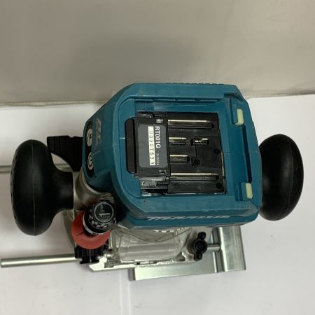 MAKITA マキタ 充電式トリマ　本体のみ　18V　別パーツあり RT001G ブルー