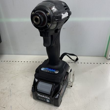  MAKITA マキタ 充電式インパクトドライバ　40Ｖ　充電器・充電池2個・ケース付  TD002GRDX