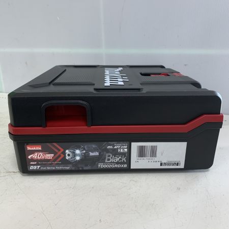  MAKITA マキタ 充電式インパクトドライバ　40Ｖ　充電器・充電池2個・ケース付  TD002GRDX