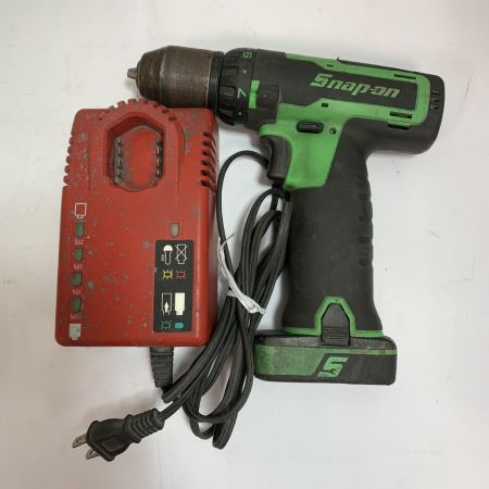 Snap-on スナップオン 充電器・充電池1個付 3/8 14.4v  CDRJ761AG グリーン×ブラック x ブラック