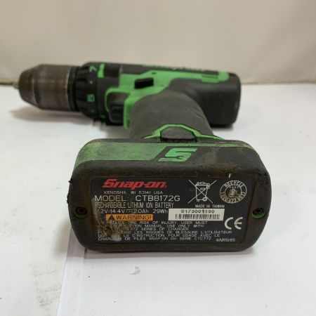  Snap-on スナップオン 充電器・充電池1個付 3/8 14.4v  CDRJ761AG グリーン×ブラック x ブラック