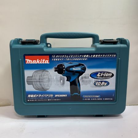  MAKITA マキタ 10.8V  充電式ドライバドリル 充電器・充電池2個・ケース付 DF030DWX