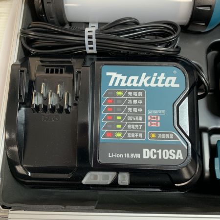  MAKITA マキタ 防災用コンボキット(ラジオ、ライト、バッテリ、充電器） CK1008 ブルー