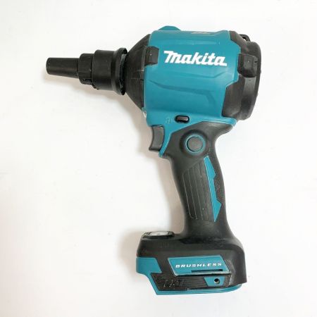  MAKITA マキタ 充電式エアダスタ　本体のみ　18Ｖ AS180D ブルー