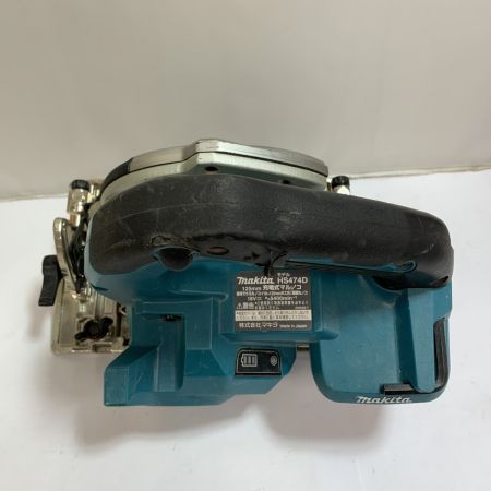  MAKITA マキタ 125mm 充電式丸ノコ　18Ｖ　2019.11製造　本体のみ HS474D ブルー
