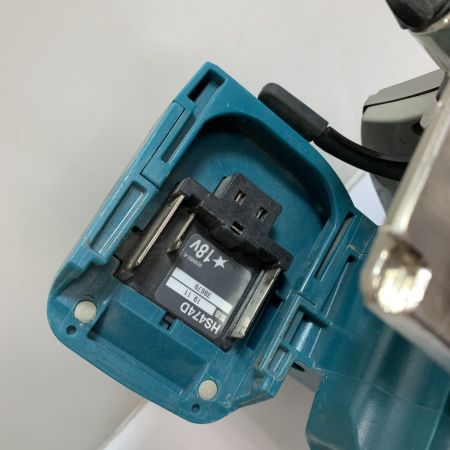 MAKITA マキタ 125mm 充電式丸ノコ　18Ｖ　2019.11製造　本体のみ HS474D ブルー