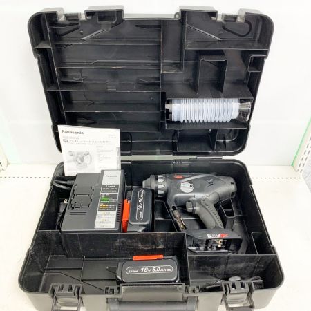  Panasonic パナソニック 充電マルチハンマードリル　充電器・充電池2個付き EZ78A1 ブラック