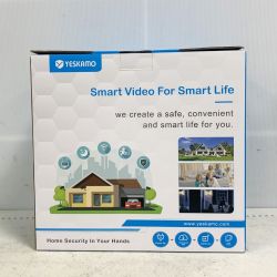 ♭♭ YESKAMO 防犯カメラ　　未使用品 JP-NK03-10804-3TB Sランク