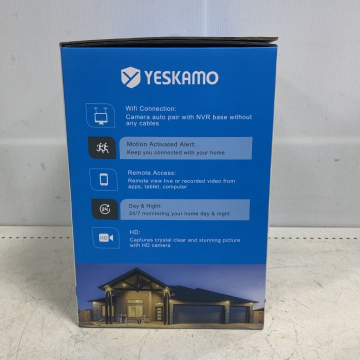 YESKAMO 防犯カメラ 未使用品 JP-NK03-10804-3TB - 中古工具・電動工具