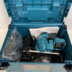 ♭♭ MAKITA マキタ 125mm 充電式防じんマルノコ　充電器とケース付　バッテリー無し　2024年製 KS514DRGX ブルー Aランク