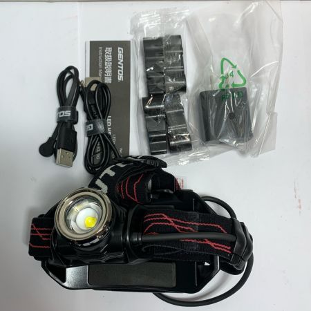  GENTOS  LED ヘッドライト USB充電式 Gシリーズ GH-103RG