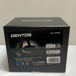 ♭♭ GENTOS LED ヘッドライト USB充電式 Gシリーズ GH-103RG Sランク