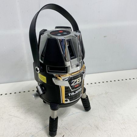  TAJIMA タジマ レーザー墨出器　充電池1個付 受光器、USB充電用アダプター付 ZEROBL-KJC ブラック