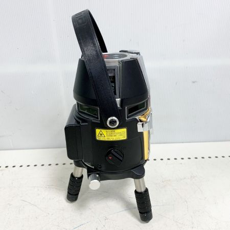  TAJIMA タジマ レーザー墨出器　充電池1個付 受光器、USB充電用アダプター付 ZEROBL-KJC ブラック