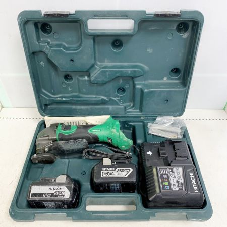  HITACHI 日立 18v 1.6ｍｍ　コードレスシャー　充電器、バッテリ―×2　ケース付 CE18DSL