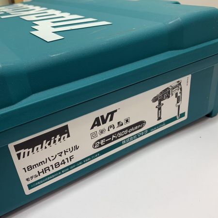  MAKITA マキタ 18mm ハンマドリル　ケース付き　2023年製 HR1841F ブルー