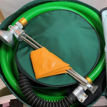  重松製作所 送気マスク　ビニールホース、携行袋付き 送気マスク グリーン