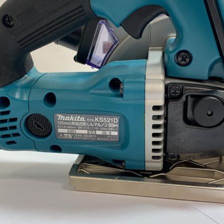  MAKITA マキタ 125mm充電式防じんマルノコ　ケース付　14.4ｖ　2006.6製造 KS521D