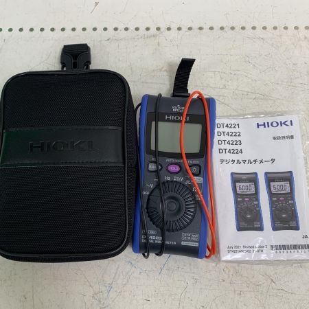  HIOKI デジタルマルチメーター DT4223