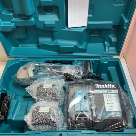  MAKITA マキタ 充電式ディスクグラインダ　充電器・充電池2個・ケース付 100mm 18v  GA404DRGXN