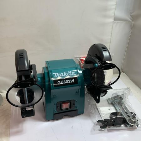  MAKITA マキタ 卓上グラインダ　ワイヤーホイル　砥石付 GB602