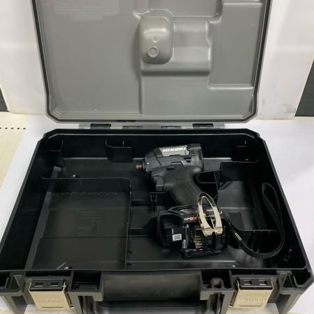  HiKOKI ハイコーキ コードレスインパクトドライバ 36V ケース付 WH36DD ブラック