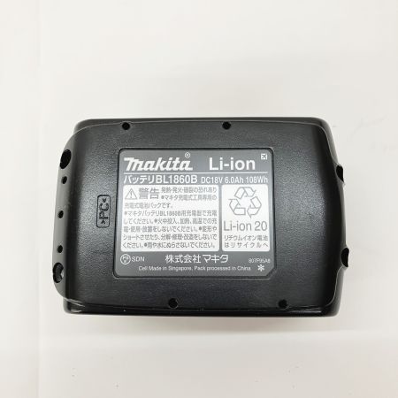  MAKITA マキタ 純正 18v 6.0Ah リチウムイオンバッテリ BL1860B 未使用品