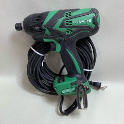 ♭♭ HITACHI 日立 100v 12mm コード式オイルパルスドライバ　本体のみ WP 12VA グリーン Bランク