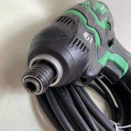  HITACHI 日立 100v 12mm コード式オイルパルスドライバ　本体のみ WP 12VA グリーン