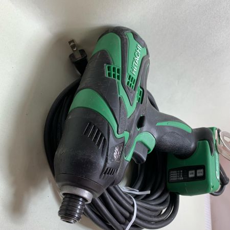  HITACHI 日立 100v 12mm コード式オイルパルスドライバ　本体のみ WP 12VA グリーン