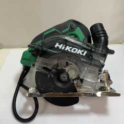 ♭♭ HiKOKI ハイコーキ 125mm 深切り電子集塵丸ノコ　2022.6製造　持ち手にヨゴレ、キズあり C5YE グリーン Bランク